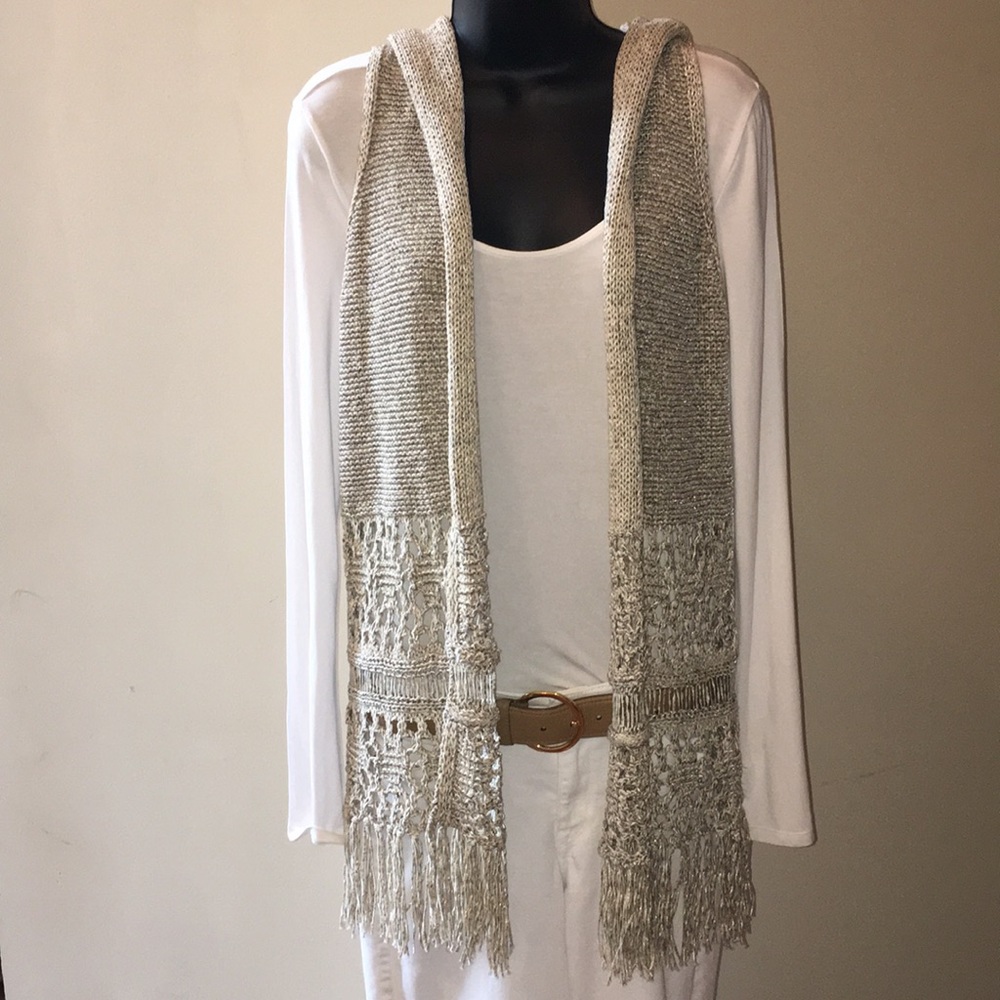 Boho Long Fringed Vest